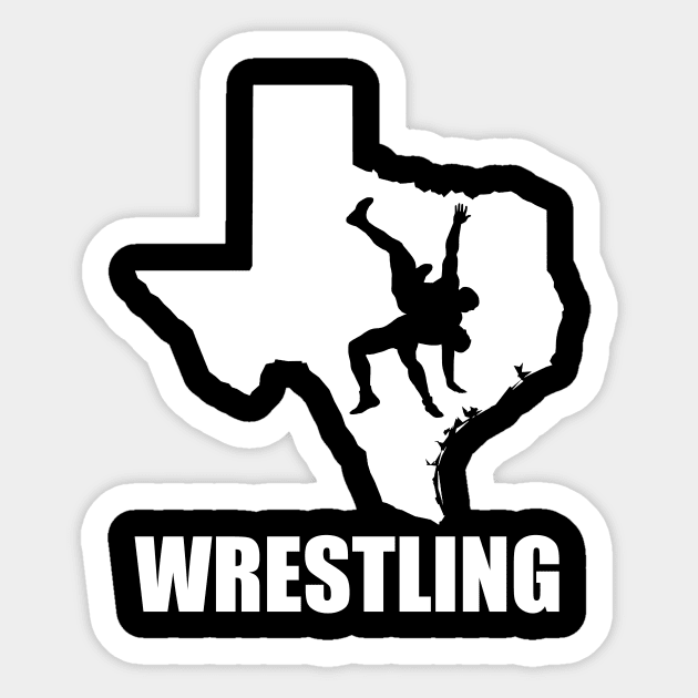 Texas Wrestling Sticker by Ruiz Combat Grappling